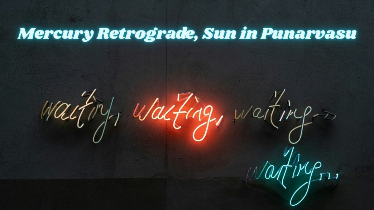 Mercury Retrograde Conjunct Sun