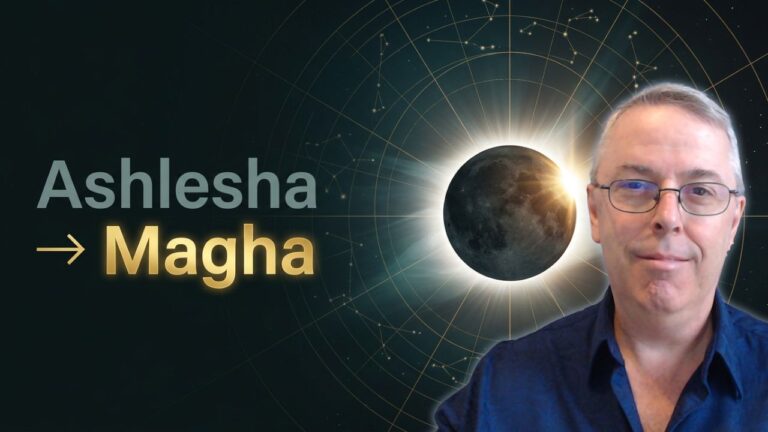 Magnetic Pulse Astrology featuring Michael Reed: Partial Solar Eclipse in Magha Nakshatra August 12th, 2026